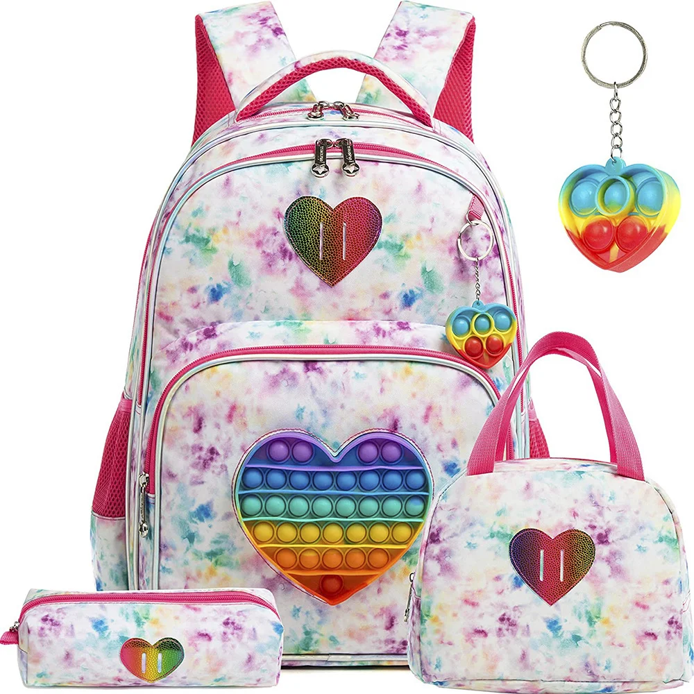 School Bags 3 In 1 Kids Bags for Girls Kawaii Backpack Waterproof Children School Bags for Girl 16" Bags for Girls Set Bag
School Bags 3 In 1 Kids Bags for Girls Kawaii Backpack Waterproof Children School Bags for Girl 16" Bags for Girls Set Bag