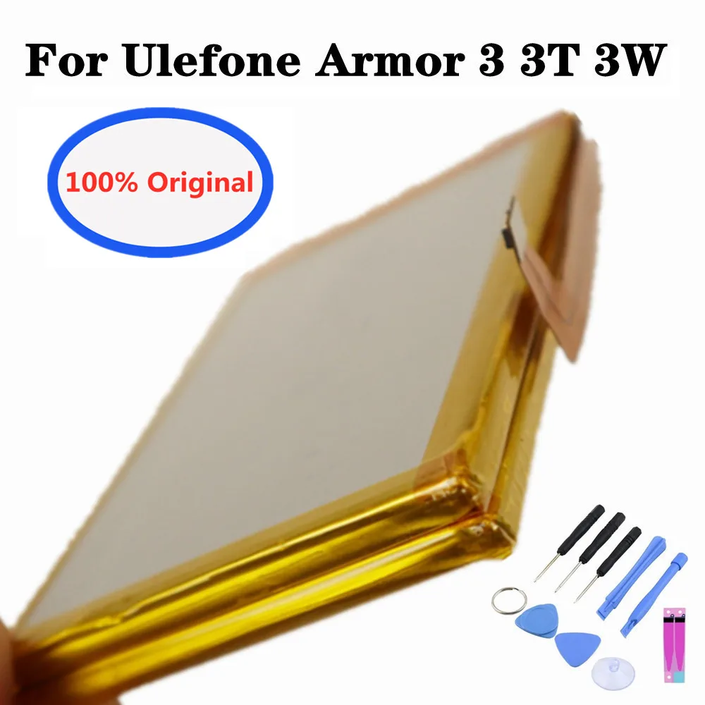 

High Quality 10300mAh 100% Original Battery Armor3 For Ulefone Armor 3 3T 3W Mobile Phone Battery Bateria In Stock + Tools