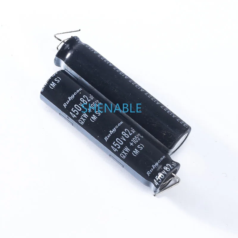 2pcs RUBYCON QXW 82mfd 450V 82UF electrolytic Capacitor 105℃ 12.5X45mm
2pcs RUBYCON QXW 82mfd 450V 82UF electrolytic Capacitor 105℃ 12.5X45mm