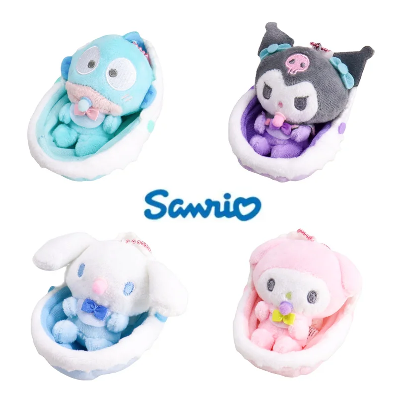 Cartoon Cute Cradle Sanrio Kuromi Cinnamoroll Pacifier MyMelody Plush Pendant Doll Female Bag Pendant Children's Gift
Cartoon Cute Cradle Sanrio Kuromi Cinnamoroll Pacifier MyMelody Plush Pendant Doll Female Bag Pendant Children's Gift