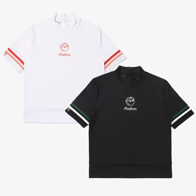 Malbon Golf T Shirt Women Cuff Colored Cool Breathable Quick Drying Short Sleeve Golf Tops Summer New Golf Clothing
Malbon Golf T Shirt Women Cuff Colored Cool Breathable Quick Drying Short Sleeve Golf Tops Summer New Golf Clothing