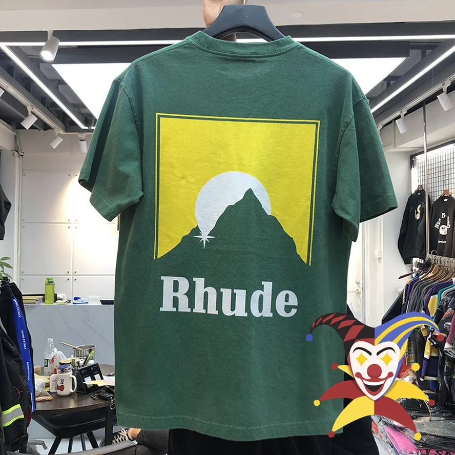 RHUDE T Shirt Men Women Best Quality T-shirts Rh Logo Print Rhude Summer Style Tops Tee
RHUDE T Shirt Men Women Best Quality T-shirts Rh Logo Print Rhude Summer Style Tops Tee