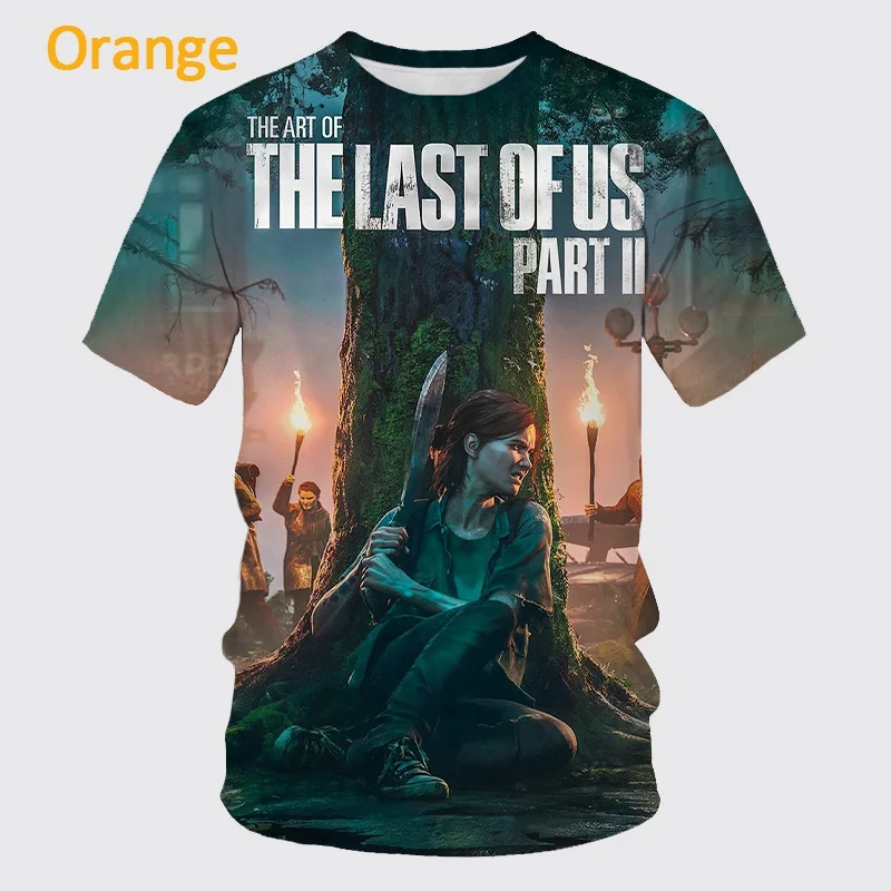 Summer New Horror Game The Last of Us Part II 3D Printing Men's Casual T-shirt Novel Short-sleeved Round Neck Unisex
Summer New Horror Game The Last of Us Part II 3D Printing Men's Casual T-shirt Novel Short-sleeved Round Neck Unisex