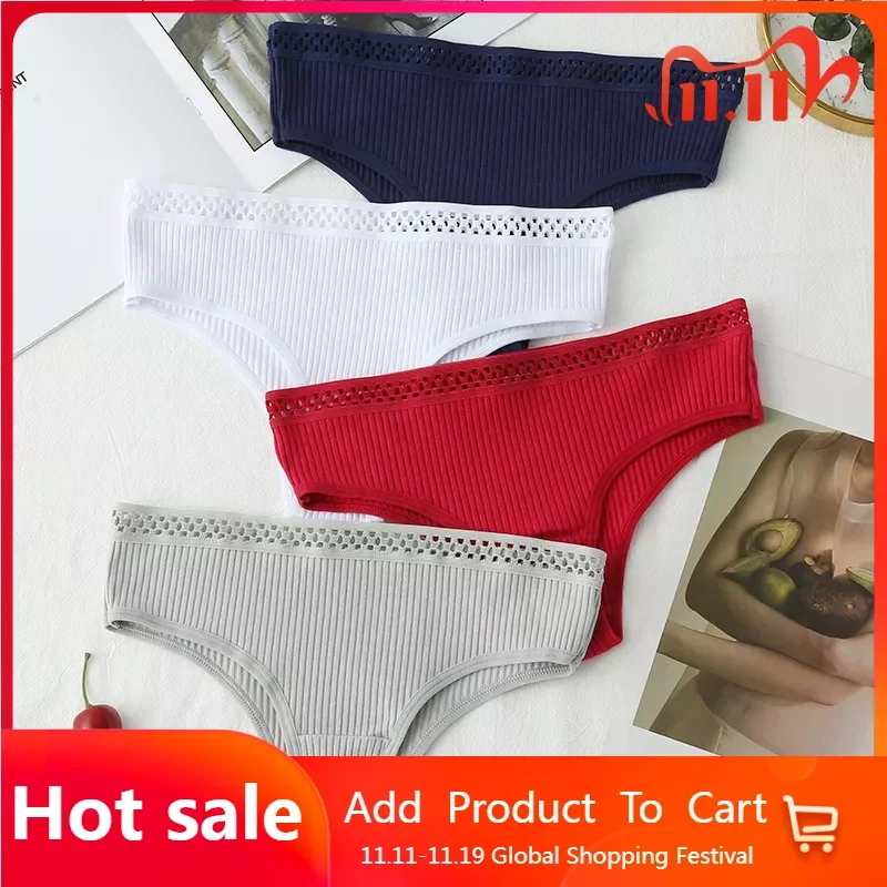 Cotton Underwear Ladies Panties Thongs Women's Triangle Underwear Seamless G-string Panty Comfortable Briefs Women's Thong Tanga 
Cotton Underwear Ladies Panties Thongs Women's Triangle Underwear Seamless G-string Panty Comfortable Briefs Women's Thong Tanga