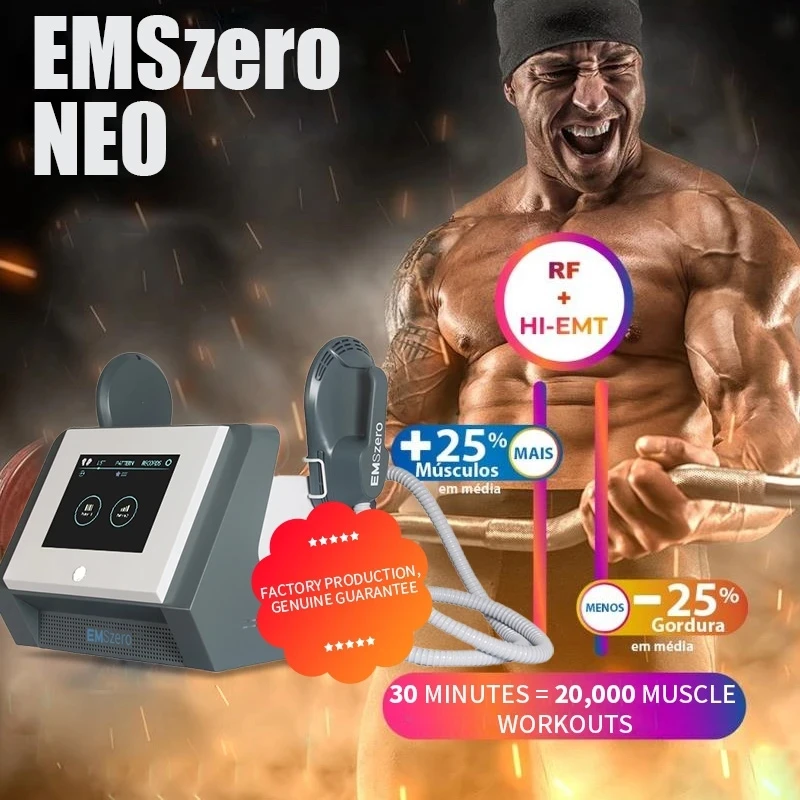 

Портативная фотомеханическая машина Emszero для похудения, электромагнитное устройство для похудения, наращивания мышц, стимуляции жира, не требует упражнений