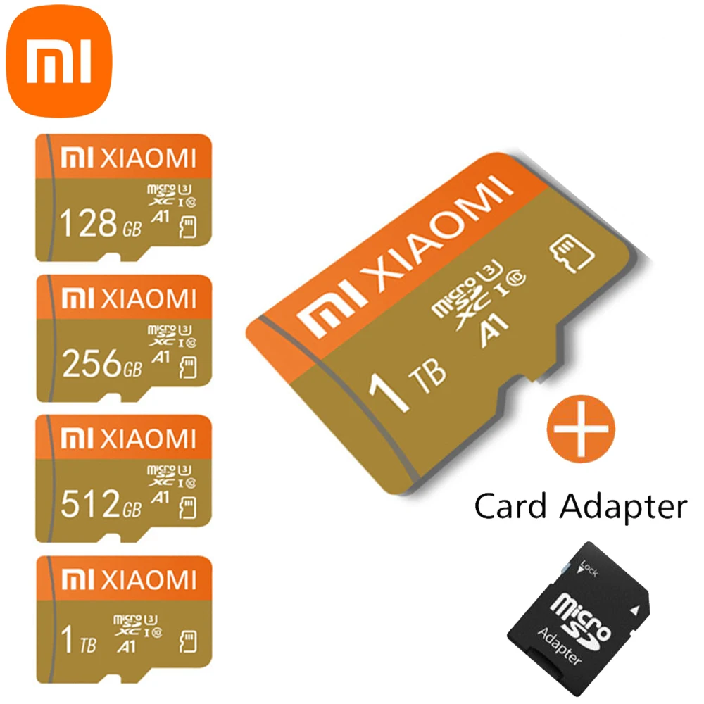 Xiaomi Micro SD Card Flash Memory Card 256GB 512GB Micro SD Class 10 High Speed Micro SD A1 64GB 128GB TransFLash Card
Xiaomi Micro SD Card Flash Memory Card 256GB 512GB Micro SD Class 10 High Speed Micro SD A1 64GB 128GB TransFLash Card
