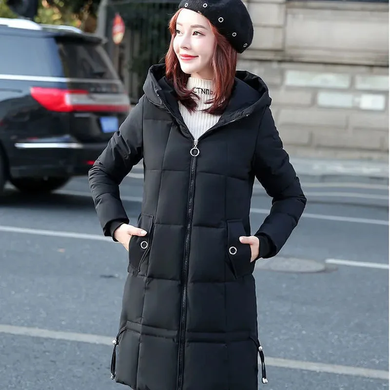 Down Cotton Coat Womens 2022 Winter New Fashion Loose All-match Padded Jacket Women Casual Large Size Thick Long Hooded Parkas
Down Cotton Coat Womens 2022 Winter New Fashion Loose All-match Padded Jacket Women Casual Large Size Thick Long Hooded Parkas