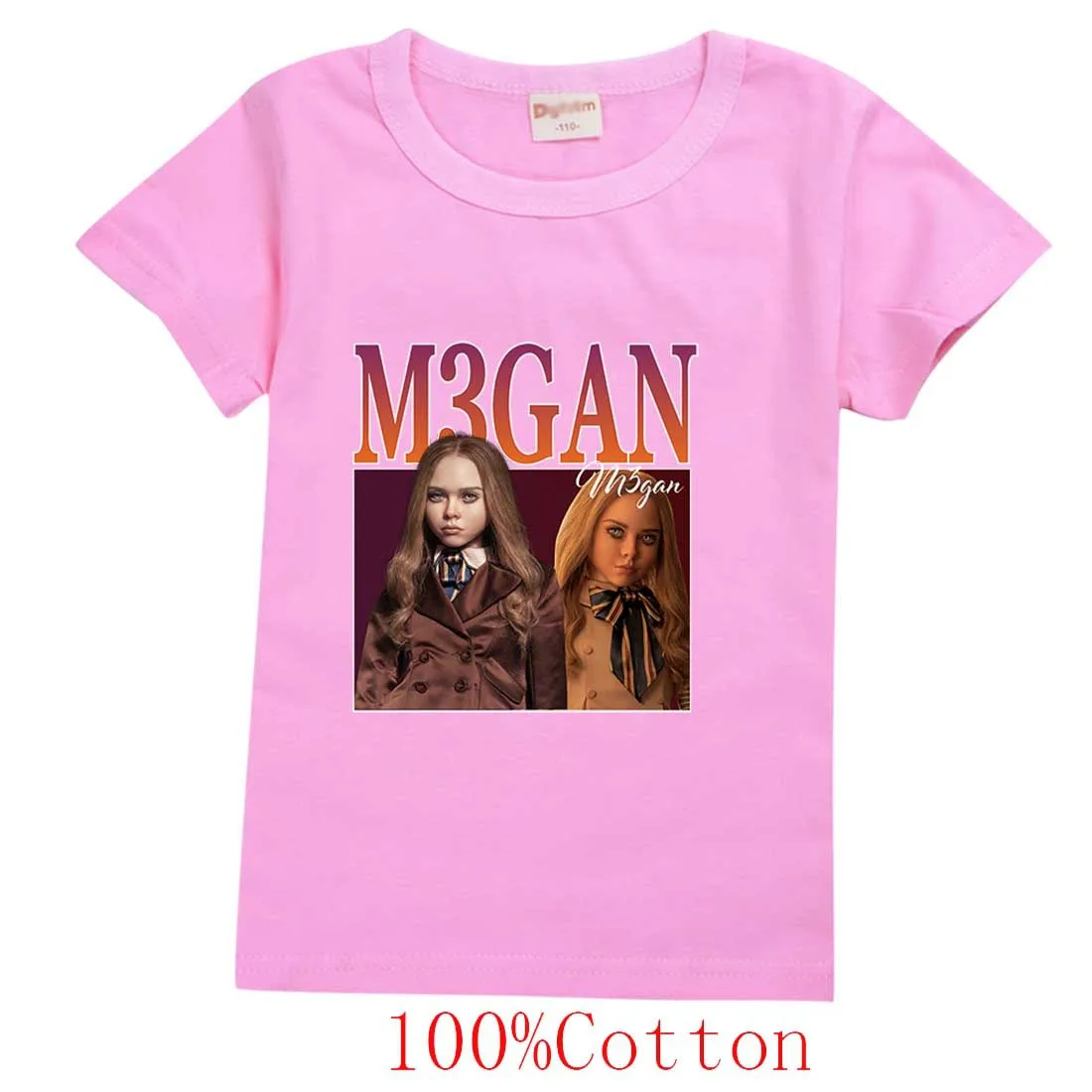 M3GAN Girls Children T-Shirt 2023 Kids Summer Tops Hip-hop Casual Teenage Boys Short-Sleeved Pullover Tees 2-16Y
M3GAN Girls Children T-Shirt 2023 Kids Summer Tops Hip-hop Casual Teenage Boys Short-Sleeved Pullover Tees 2-16Y