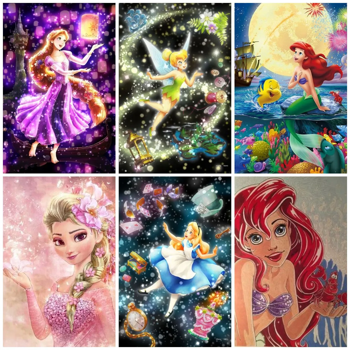 Disney Princess Characters 5D Diamond Painting Cross Stitch Kits Embroidery Full Drill Mosaic Resin Home Decor Girl Gifts
Disney Princess Characters 5D Diamond Painting Cross Stitch Kits Embroidery Full Drill Mosaic Resin Home Decor Girl Gifts