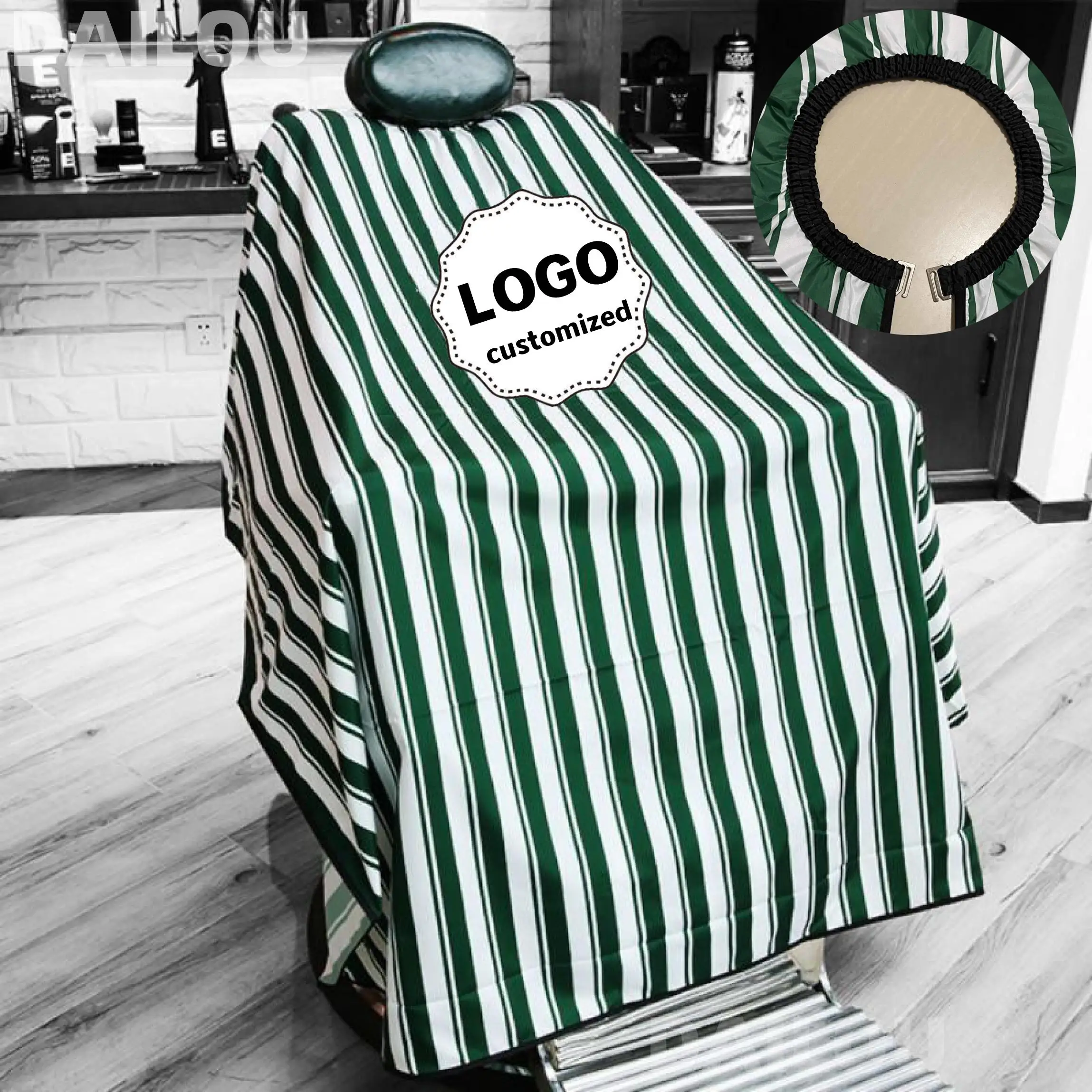 Customized Barber Apron logo Barber Cloak Hairdresser Dress Cloak Salon Apron Hair Salon Styling Cloth Beauty Salon
Customized Barber Apron logo Barber Cloak Hairdresser Dress Cloak Salon Apron Hair Salon Styling Cloth Beauty Salon