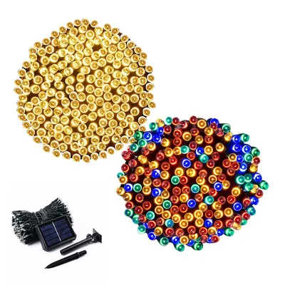Solar String Fairy Light 200/100 LED Waterproof Outdoor Garland Solar Power Street Lamp Festoon Christmas Party for Garden Decor
Solar String Fairy Light 200/100 LED Waterproof Outdoor Garland Solar Power Street Lamp Festoon Christmas Party for Garden Decor