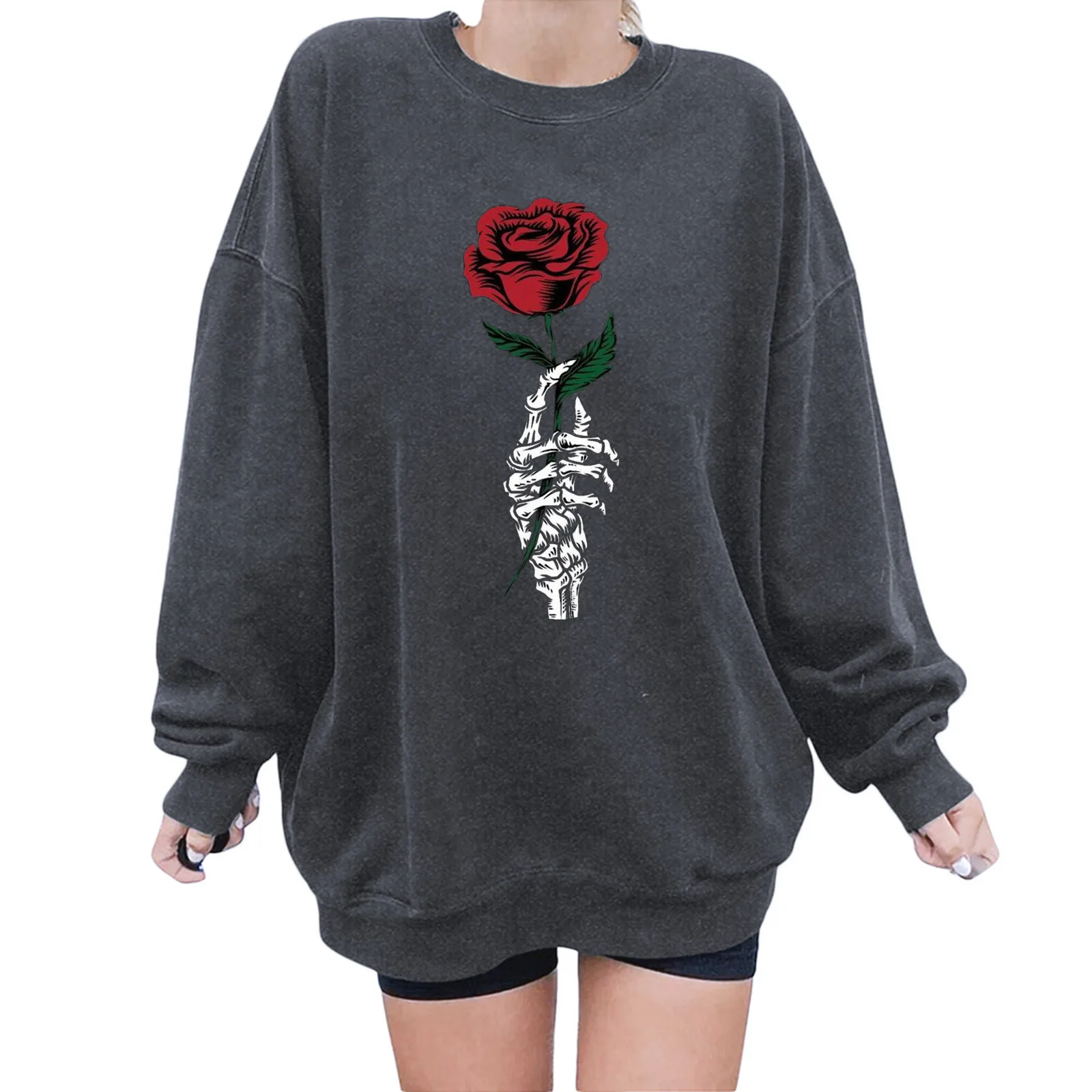 Fuzzy Sweatshirt for Women Women Sweatshirt Crew Neck Long Sleeve Casual Loose Pullover Running with Pack
Fuzzy Sweatshirt for Women Women Sweatshirt Crew Neck Long Sleeve Casual Loose Pullover Running with Pack