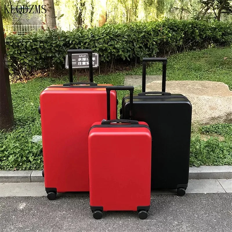 KLQDZMS 20"24"26" Suitcase Simple Matte Texture Advanced Trolley Case Female Mute Universal Wheel Boarding Luggage Student
KLQDZMS 20"24"26" Suitcase Simple Matte Texture Advanced Trolley Case Female Mute Universal Wheel Boarding Luggage Student