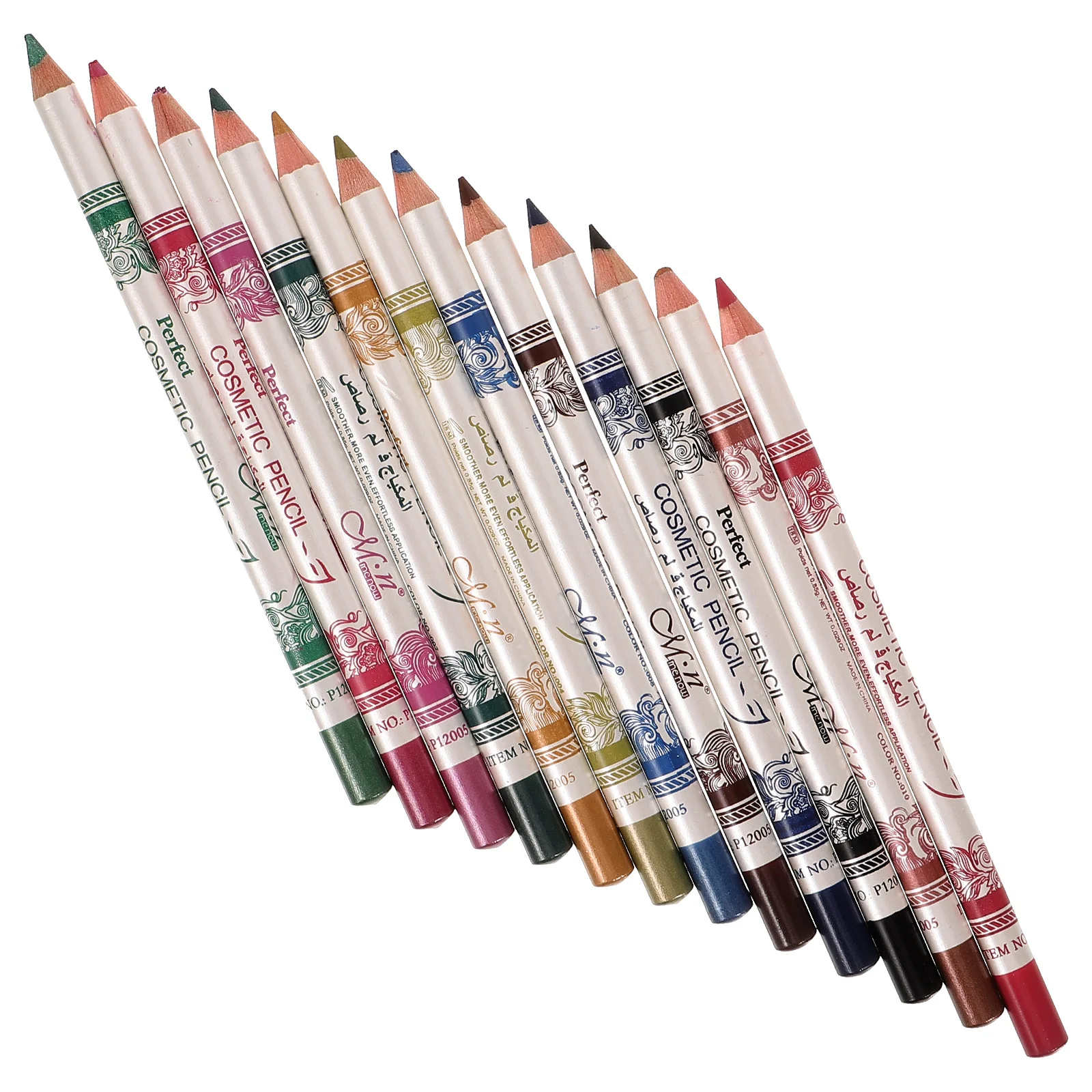 12 Pcs Waterproof Eyeliner Makeup Eye Lip Liner Long Lasting Eyebrow Pen Set (Colorful)
12 Pcs Waterproof Eyeliner Makeup Eye Lip Liner Long Lasting Eyebrow Pen Set (Colorful)