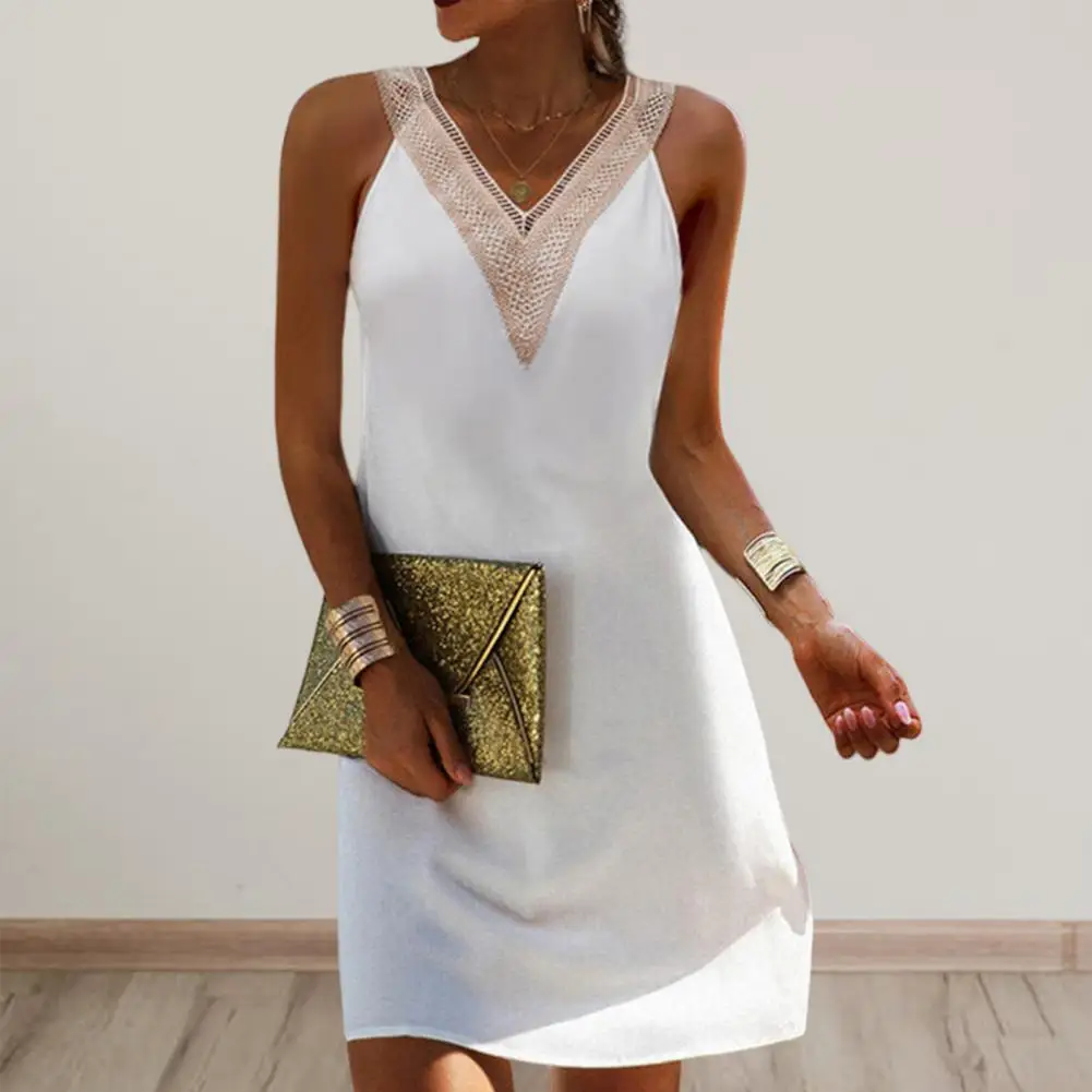Summer Mini Dress Vest Style Lady Mini Dress Casual Vacation Summer Mini Dress
Summer Mini Dress Vest Style Lady Mini Dress Casual Vacation Summer Mini Dress