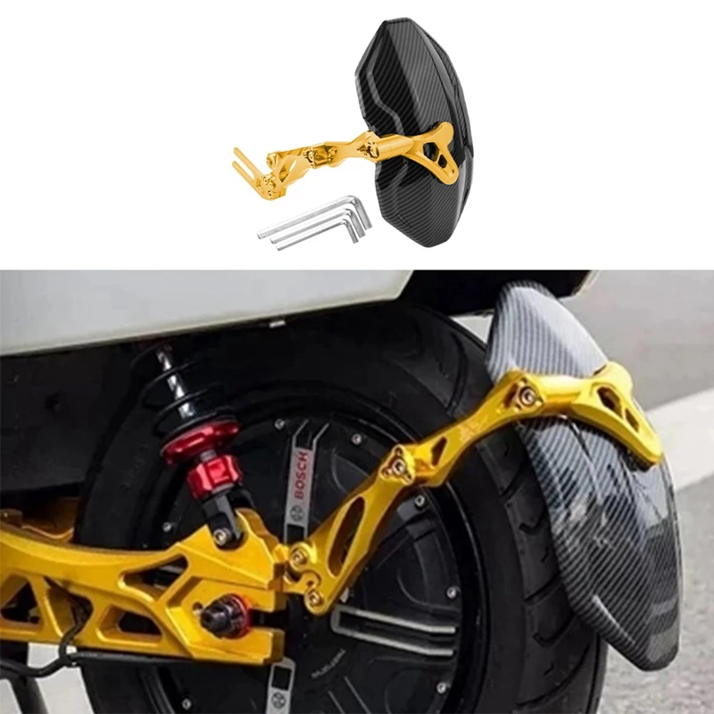 Universal Electric Motorcycle Rear Mudguard Splash Guard for Honda CB400 650R CRF1000 Yamaha MT03 XMAX 300 SN125
Universal Electric Motorcycle Rear Mudguard Splash Guard for Honda CB400 650R CRF1000 Yamaha MT03 XMAX 300 SN125