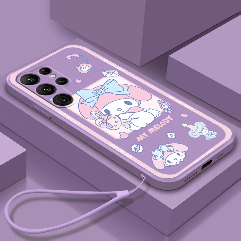 Melody Cinnamoroll Art Cute Phone Case For Samsung Galaxy S22 S21 S20 FE S10 Note 20 10 Plus Lite Ultra 5G Liquid Rope Cover
Melody Cinnamoroll Art Cute Phone Case For Samsung Galaxy S22 S21 S20 FE S10 Note 20 10 Plus Lite Ultra 5G Liquid Rope Cover