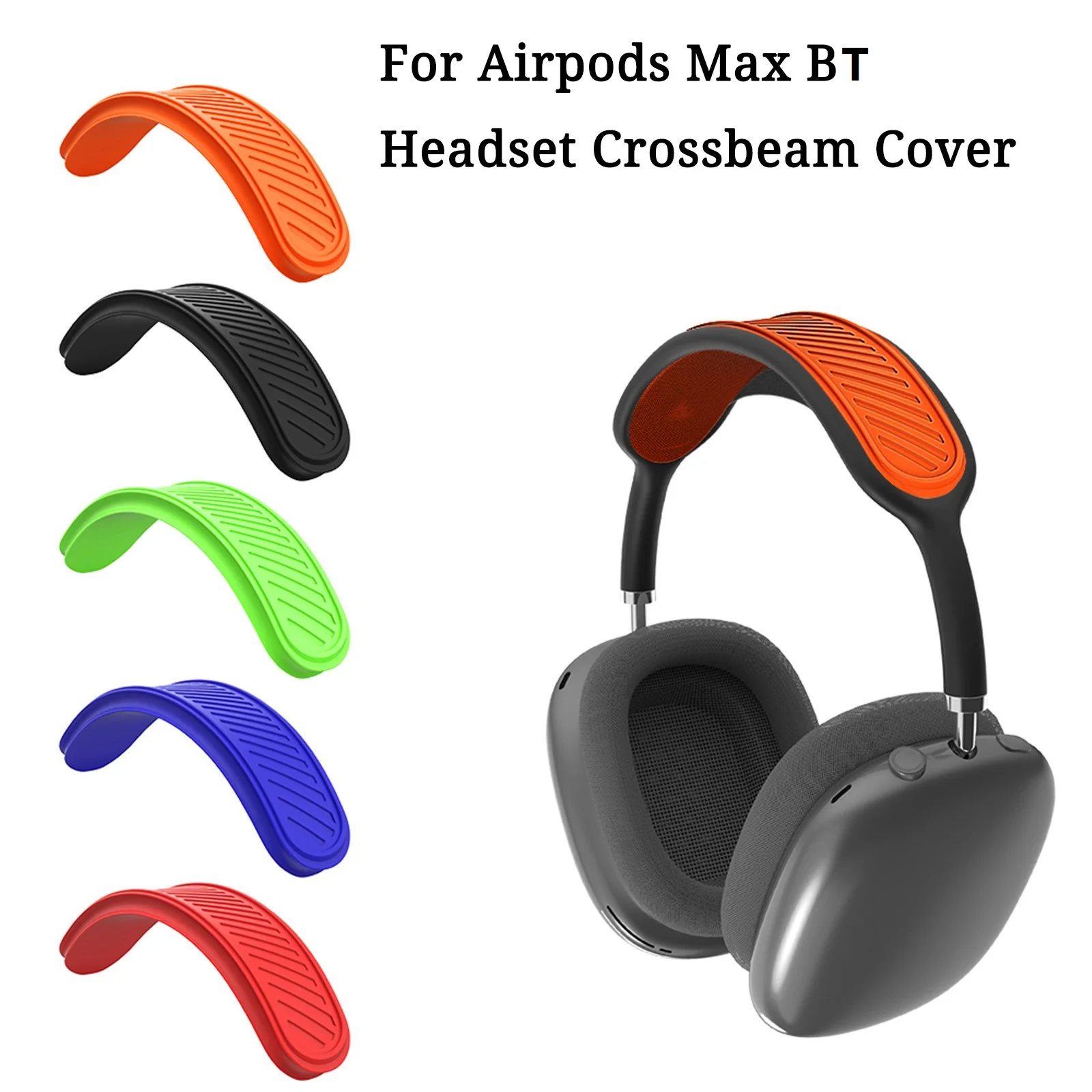 Silicone Case For AirPods Max Earphone Crossbeam Protective Cover Protection Net For AirPods Max headset Crossbeam Case Cover
Silicone Case For AirPods Max Earphone Crossbeam Protective Cover Protection Net For AirPods Max headset Crossbeam Case Cover