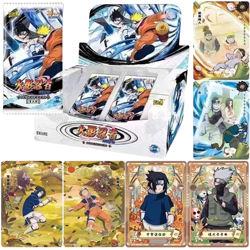 Новейшая карта Наруто оригинальная коробка KAYOU аниме Ninja World SE BP PU UR редкие