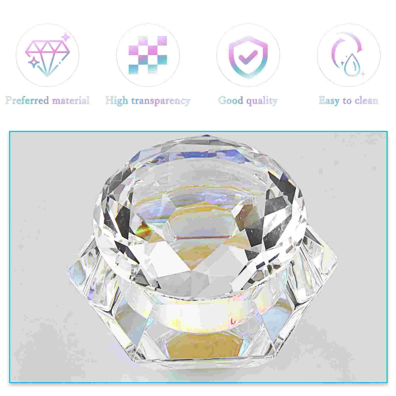 Nail Liquid Crystal Jar Glass Cup Cream Lipstick Bottle Container Gift for Women
Nail Liquid Crystal Jar Glass Cup Cream Lipstick Bottle Container Gift for Women