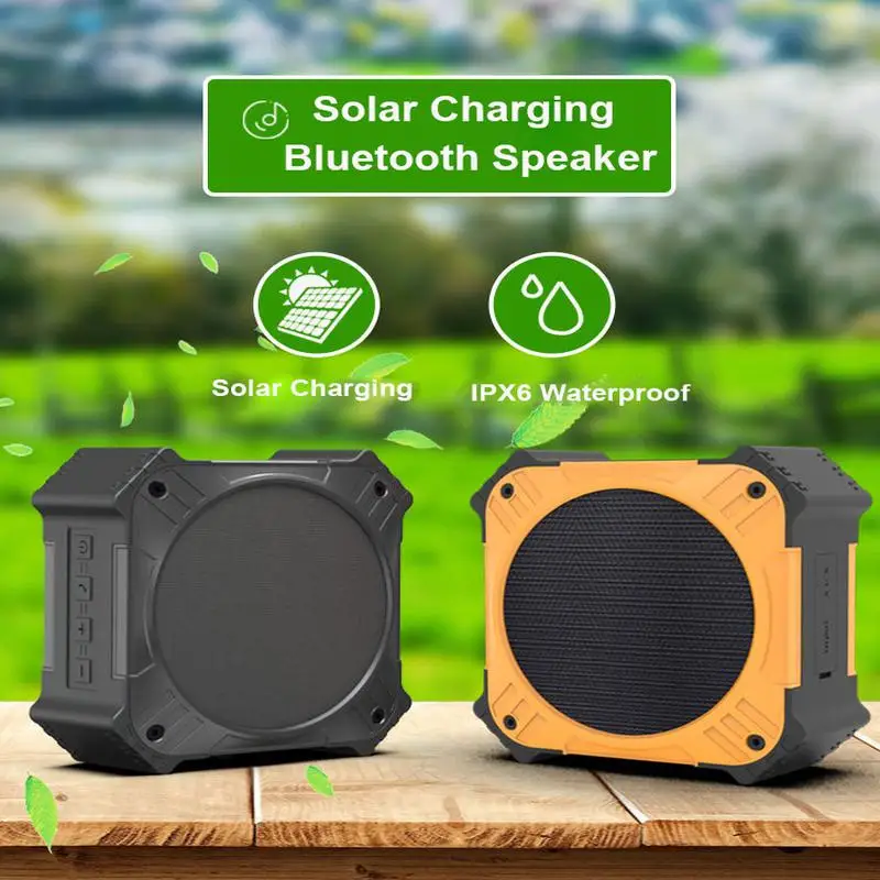 Solar Charging Powerful Portable Wireless Bluetooth Speaker Outdoor Waterproof Bicycle Player Music Subwoofer
Solar Charging Powerful Portable Wireless Bluetooth Speaker Outdoor Waterproof Bicycle Player Music Subwoofer