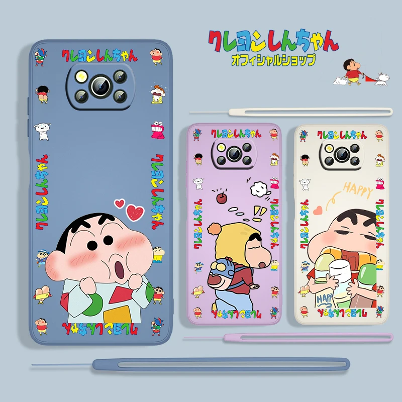 Crayon Shin-chan Cute Boy For Xiaomi POCO X3 NFC F3 GT M4 M3 M2 Pro C3 X2 11 Ultra 5G 4G Silicone Liquid Rope Phone Case Fundas
Crayon Shin-chan Cute Boy For Xiaomi POCO X3 NFC F3 GT M4 M3 M2 Pro C3 X2 11 Ultra 5G 4G Silicone Liquid Rope Phone Case Fundas