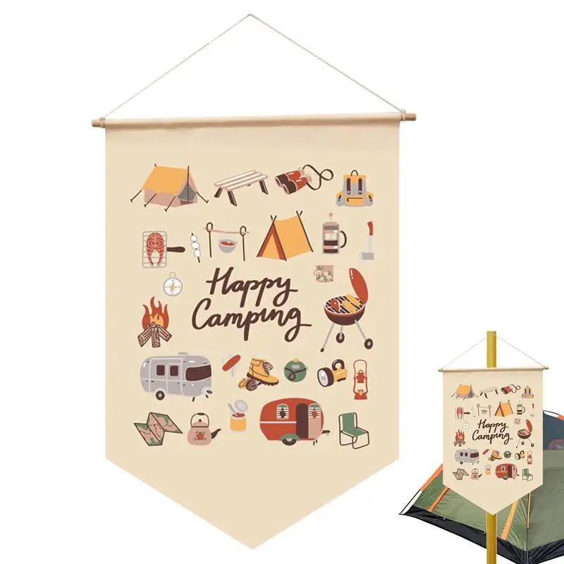 Camping Flag And Durable Nature Yard Camping Flag With Delicate Patterns Outdoor Decoration Garden Hanging Flag
Camping Flag And Durable Nature Yard Camping Flag With Delicate Patterns Outdoor Decoration Garden Hanging Flag
