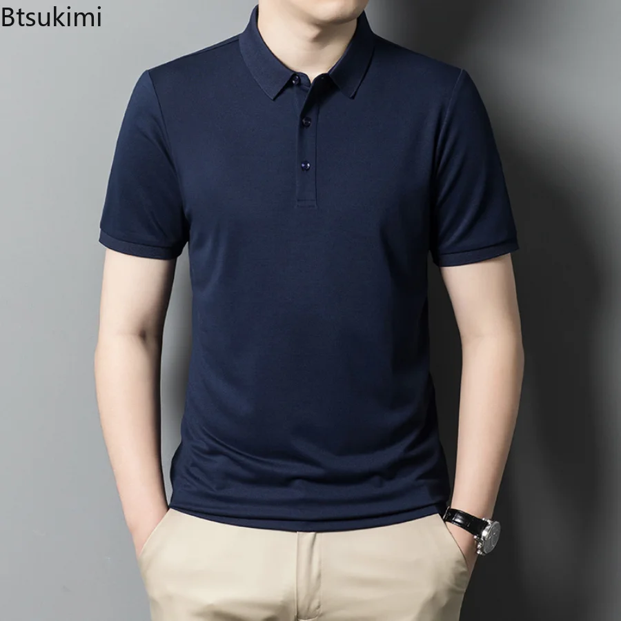Fashion Men Solid Polo Shirt 2023 Summer Short Sleeve Clothing Loose Fit Casual Man's Polo Shirt Quick Dry Shirt Korean Tees
Fashion Men Solid Polo Shirt 2023 Summer Short Sleeve Clothing Loose Fit Casual Man's Polo Shirt Quick Dry Shirt Korean Tees