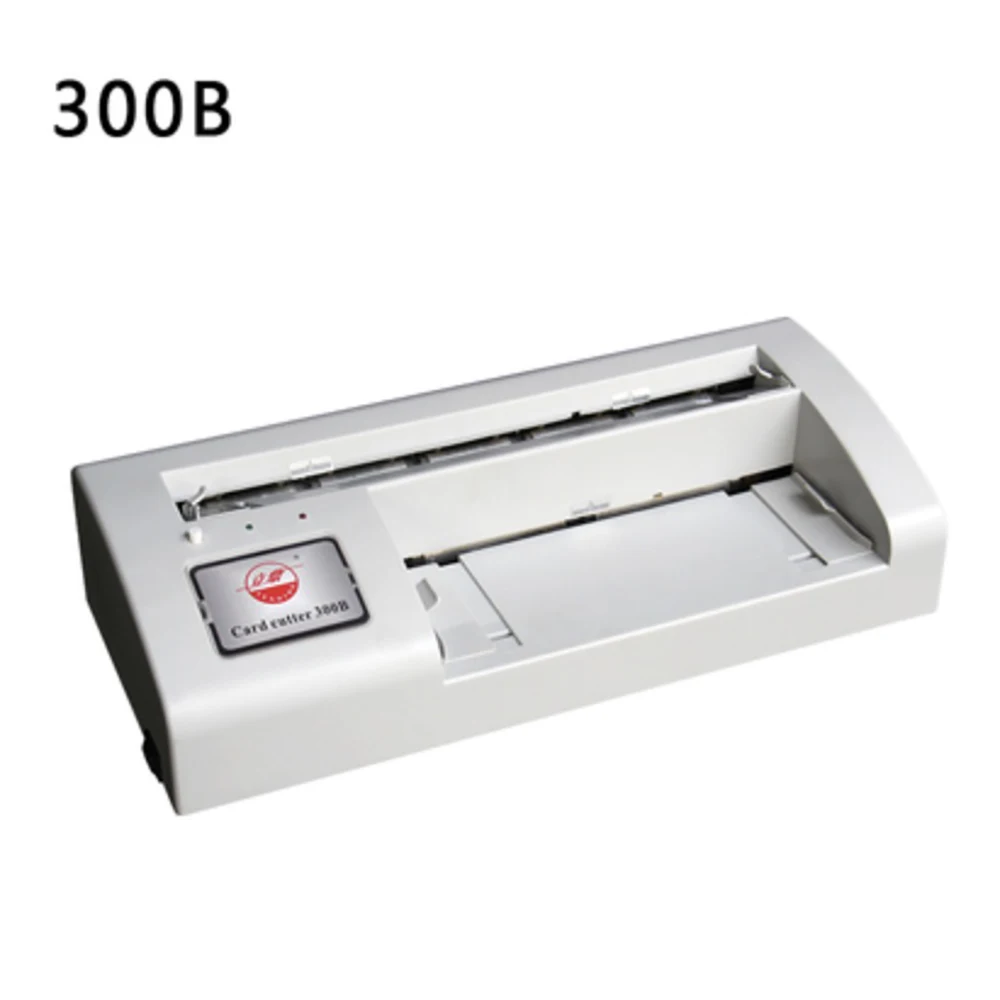300B Business Card Cutter Electric Automatic Slitter Paper Card Cutting Machine DIY Tool A4 and Letter Size 220V
300B Business Card Cutter Electric Automatic Slitter Paper Card Cutting Machine DIY Tool A4 and Letter Size 220V