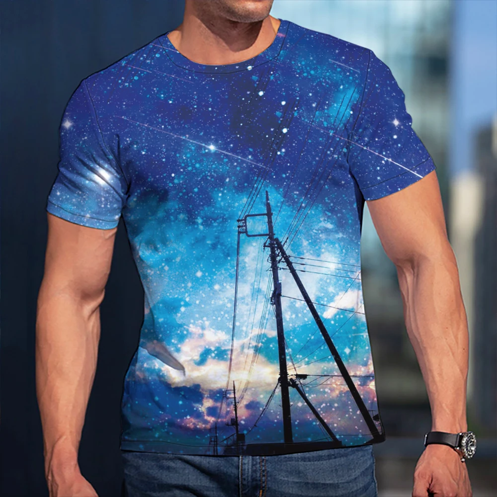3D T-Shirt Dream Graffiti Men T-Shirts Summer Casual Short-Sleeved Fashion 3D Round Neck Tops Trendy Streetwear
3D T-Shirt Dream Graffiti Men T-Shirts Summer Casual Short-Sleeved Fashion 3D Round Neck Tops Trendy Streetwear