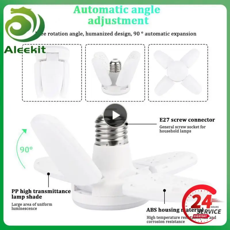 1~6PCS Led Garage Lights Replacement Four Leaf Ceiling Lights For Workshop Warehouse Foldable Industrial Lighting
1~6PCS Led Garage Lights Replacement Four Leaf Ceiling Lights For Workshop Warehouse Foldable Industrial Lighting