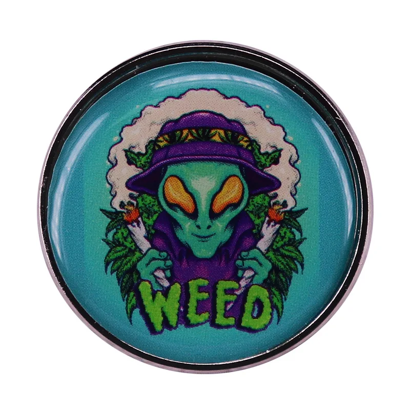 Alien smoking weed Enamel Pin Wrap Clothes Lapel Brooch Fine Badge Fashion Jewelry Friend Gift
Alien smoking weed Enamel Pin Wrap Clothes Lapel Brooch Fine Badge Fashion Jewelry Friend Gift