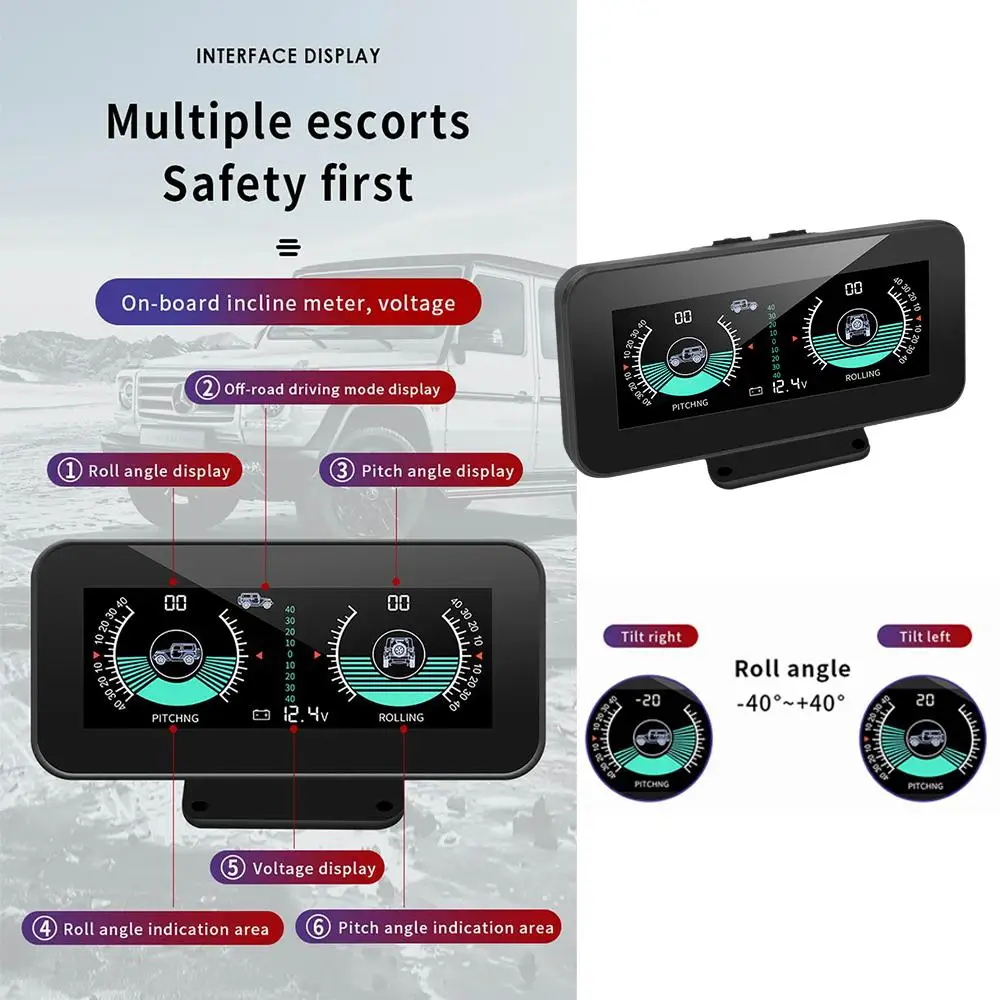 Цифровой Инклинометр HUD M50, измеритель скорости и наклона с GPS, спидометр, компас, для внедорожников, аксессуары для бортового компьютера 4x4, V8A6
Цифровой Инклинометр HUD M50, измеритель скорости и наклона с GPS, спидометр, компас, для внедорожников, аксессуары для бортового компьютера 4x4, V8A6