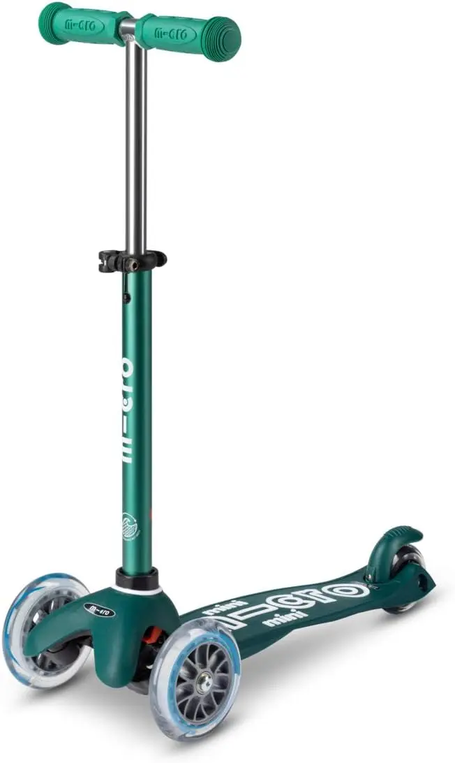 Mini Deluxe Eco, 3-Wheeled, Lean-to-Steer, Swiss-Designed Micro Scooter Made with Recycled and Sustainable Materials, for Presch
Mini Deluxe Eco, 3-Wheeled, Lean-to-Steer, Swiss-Designed Micro Scooter Made with Recycled and Sustainable Materials, for Presch