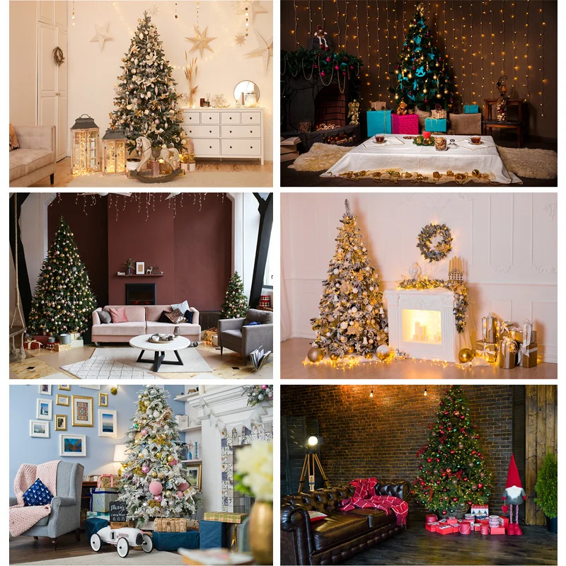 Christmas Theme Photography Background Christmas Tree Fireplace Children Portrait Backdrops For Photo Studio Props 21526 JPT-36
Christmas Theme Photography Background Christmas Tree Fireplace Children Portrait Backdrops For Photo Studio Props 21526 JPT-36