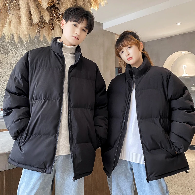 Winter Baseball Jacket Men Parkas Thicken Warm Bubble Coat Women Harajuku Casual Puff Down Jacket Solid Stand Collar Streetwear
Winter Baseball Jacket Men Parkas Thicken Warm Bubble Coat Women Harajuku Casual Puff Down Jacket Solid Stand Collar Streetwear