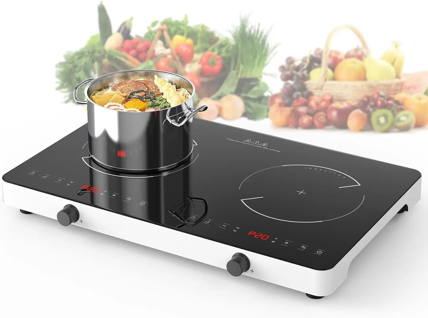 Induction Cooktop,4000W 120V cooktop with Knob Control Stove Top, Portable Iduction Cooktop with 9 Power Levels, Child Safety
Induction Cooktop,4000W 120V cooktop with Knob Control Stove Top, Portable Iduction Cooktop with 9 Power Levels, Child Safety