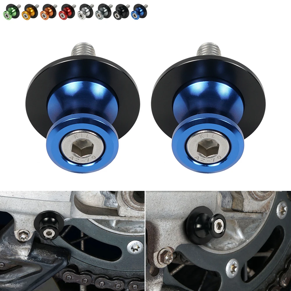 8mm M8x1.25 Rear Stand Slider Swingarm Spools for Suzuki GSX-R750 GSX-R600 GSX-R1000 GSX-R1300 Hayabusa GSXR 750 100 2001-2014
8mm M8x1.25 Rear Stand Slider Swingarm Spools for Suzuki GSX-R750 GSX-R600 GSX-R1000 GSX-R1300 Hayabusa GSXR 750 100 2001-2014