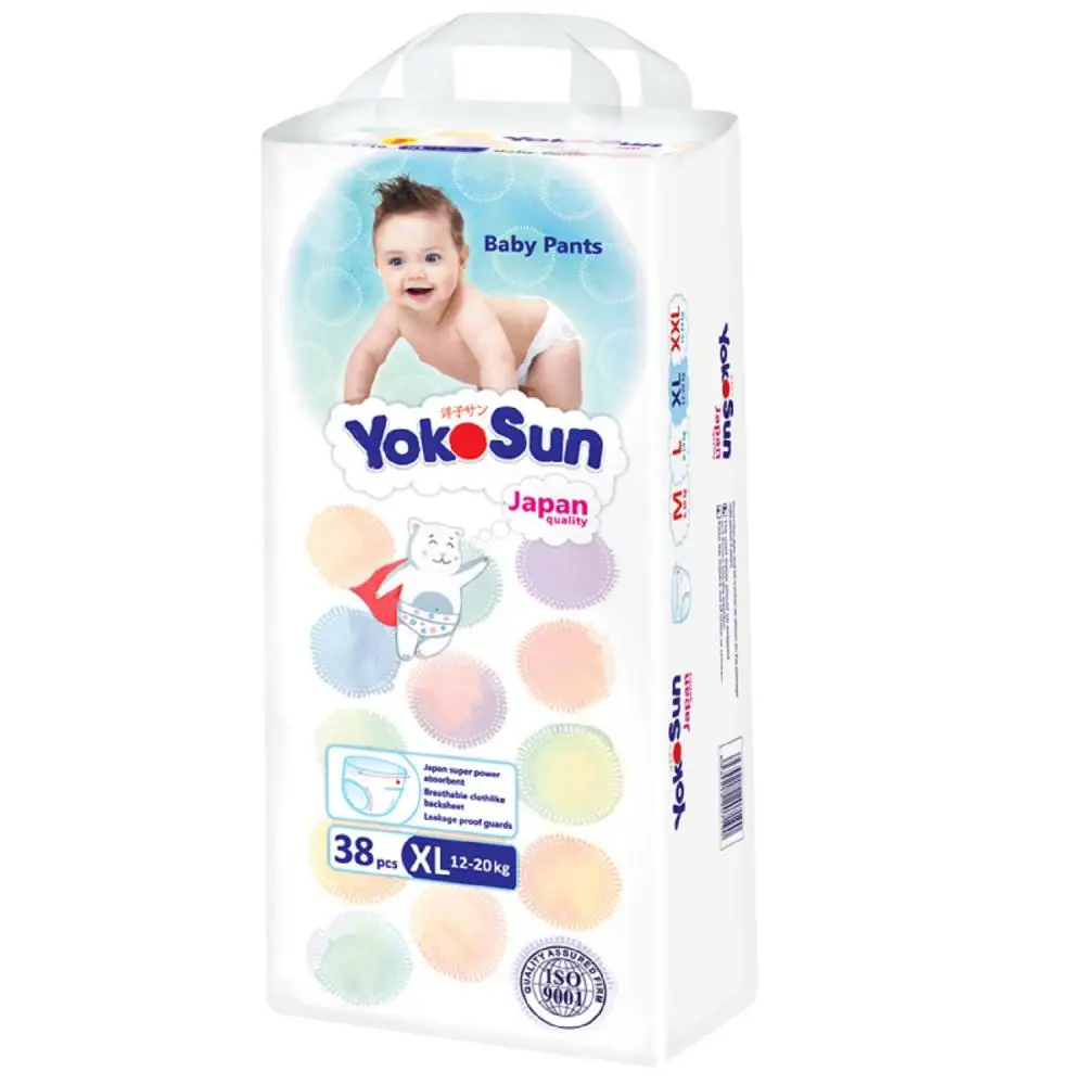 Подгузники-трусики YokoSun XL (12-20 кг) 38 шт. - купить по выгодной цене |