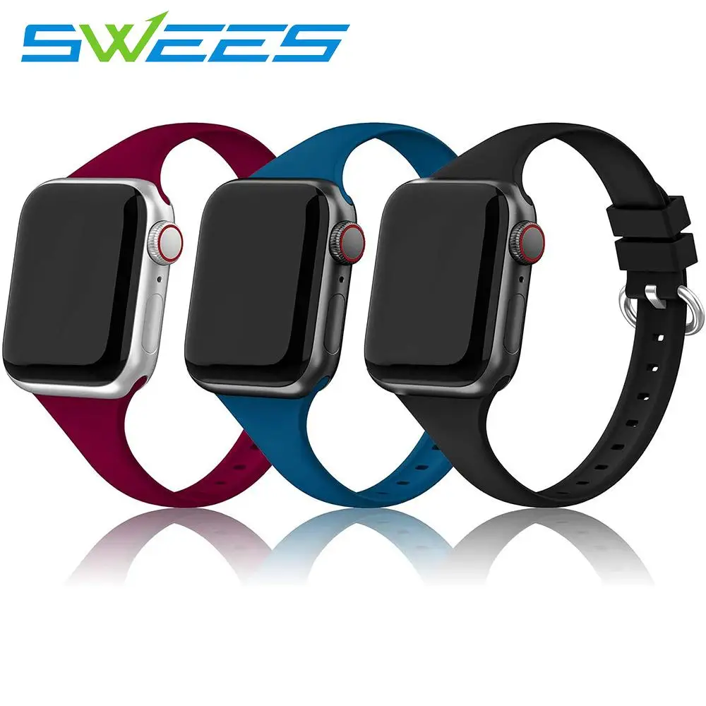 3 Pack Soft Silicone Sports Band For Apple Watch 41mm 38 40mm Bands Wristbands 42 44 45mm for iWatch Series 7 6 5 4 3 2 1 SE
3 Pack Soft Silicone Sports Band For Apple Watch 41mm 38 40mm Bands Wristbands 42 44 45mm for iWatch Series 7 6 5 4 3 2 1 SE