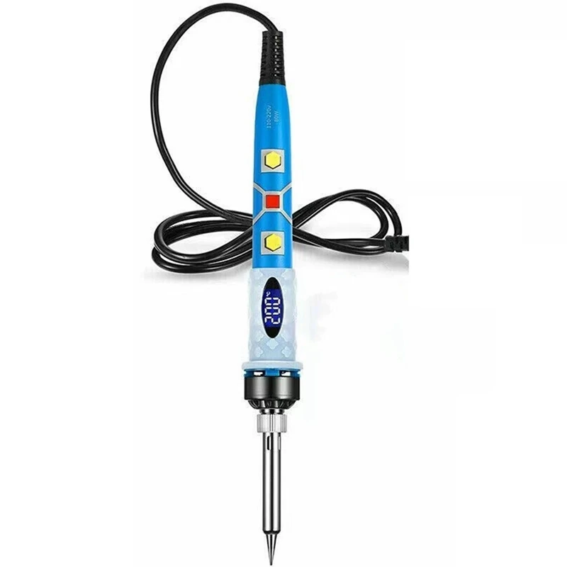 80W Adjustable Temperature Electric Soldering Iron Welding Solder Rework Heat Pencil Tips Repair Tool EU Plug
80W Adjustable Temperature Electric Soldering Iron Welding Solder Rework Heat Pencil Tips Repair Tool EU Plug