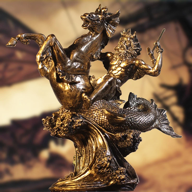 ANCIENT GREEK POSEIDON SCULPTURE EUROPEAN RETRO RESIN ORNAMENTS CHARACTER WARRIOR STATUE CRAFTS HOME DESKTOP DECORATION FIGURINE
ANCIENT GREEK POSEIDON SCULPTURE EUROPEAN RETRO RESIN ORNAMENTS CHARACTER WARRIOR STATUE CRAFTS HOME DESKTOP DECORATION FIGURINE