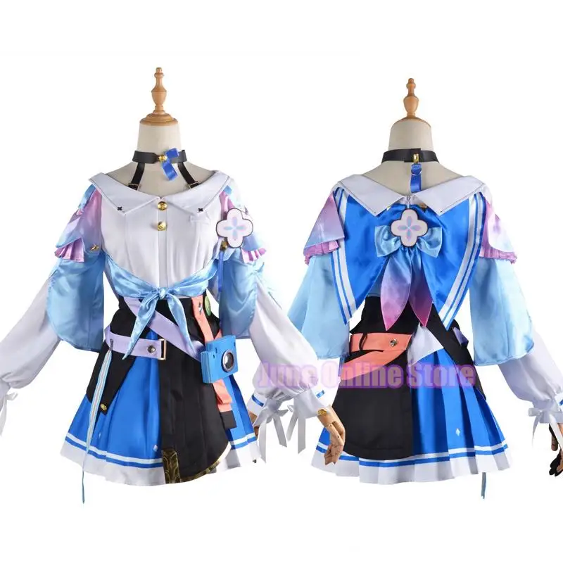 March 7th Cosplay Clothes Game Honkai Star Rail Cosplay Suit Cute Girl Purple Dress Including Camera Props March 7th Cosplay
March 7th Cosplay Clothes Game Honkai Star Rail Cosplay Suit Cute Girl Purple Dress Including Camera Props March 7th Cosplay