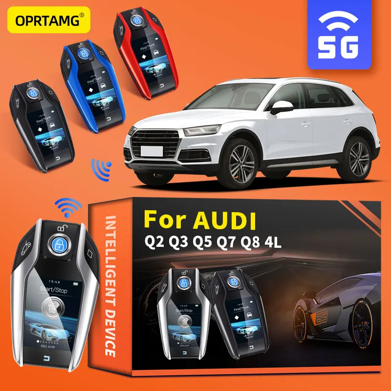 Car Smart Remote Control Key LCD Display For Audi Q2 Q3 Q5 Q7 Q8 4L 2000-2021 for Keyless keychain Smart Key Car Accessories
Car Smart Remote Control Key LCD Display For Audi Q2 Q3 Q5 Q7 Q8 4L 2000-2021 for Keyless keychain Smart Key Car Accessories
