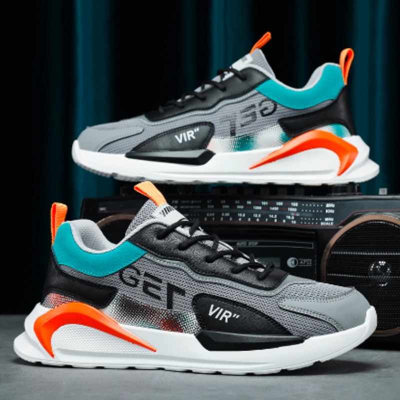 Men's Casual Shoes Autumn New Running Sports Shoes Classic Mesh Breathable Casual Shoes Men Fashion Lightweight Sports Shoes
Men's Casual Shoes Autumn New Running Sports Shoes Classic Mesh Breathable Casual Shoes Men Fashion Lightweight Sports Shoes