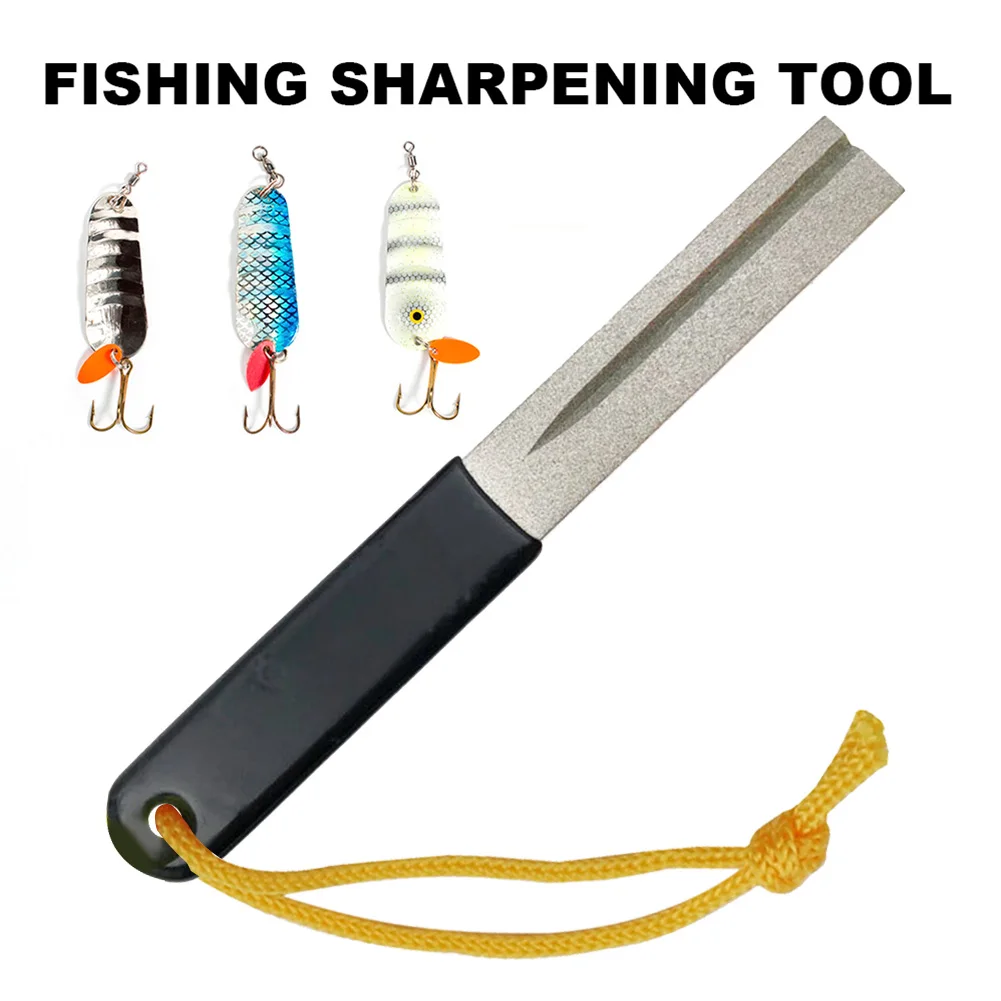 Multifunctional Fishing Hook File Grindstone Frosted Grinder Portable Diamond Knife Sharpener Whetstone Fishing Tackle Tools
Multifunctional Fishing Hook File Grindstone Frosted Grinder Portable Diamond Knife Sharpener Whetstone Fishing Tackle Tools