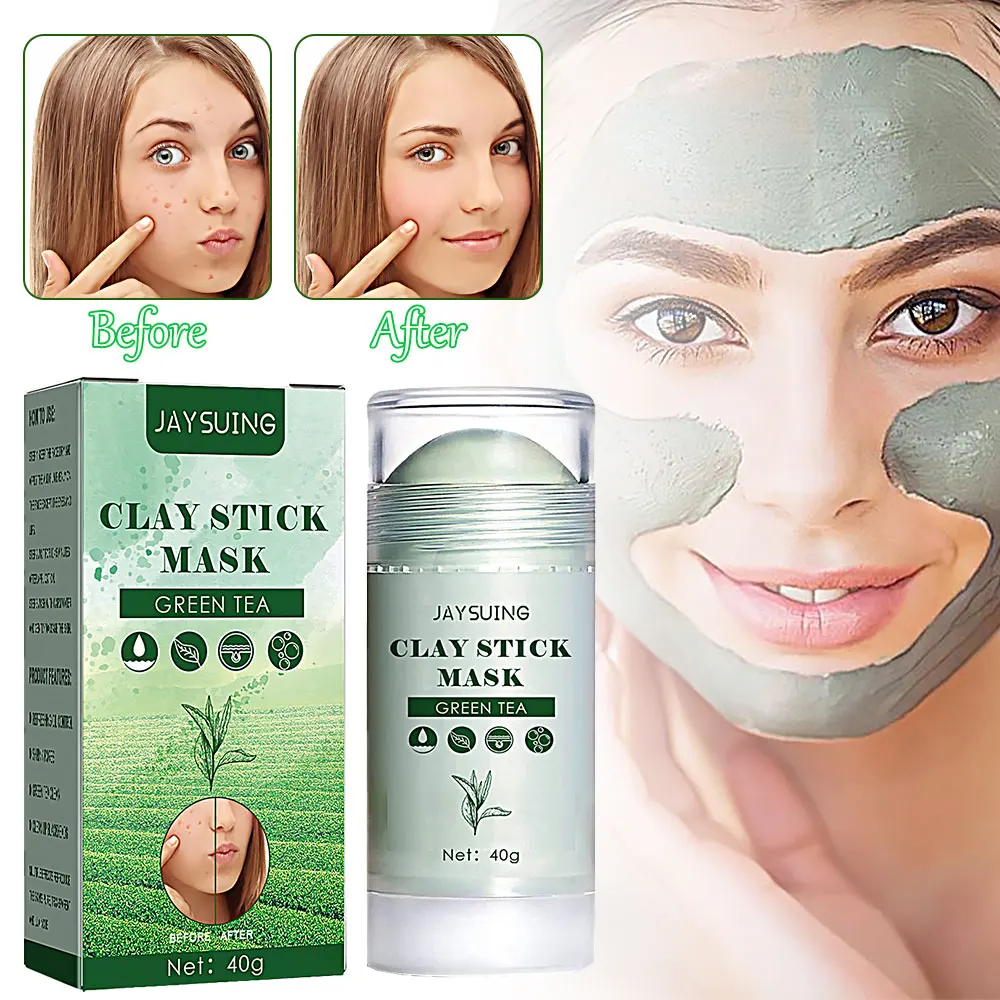 Green Tea Mask Stick - Blackhead Remover Mask Non-Porous Deep Cleansing Mask Face Care
Green Tea Mask Stick - Blackhead Remover Mask Non-Porous Deep Cleansing Mask Face Care