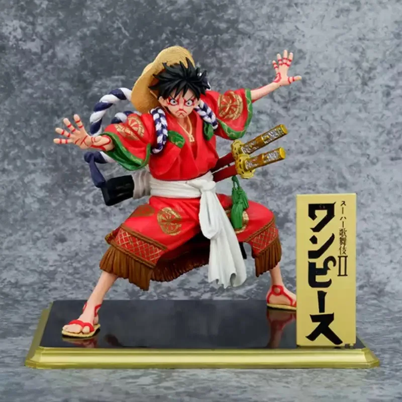Новый аниме цельный Kanjurou Luffy набор для гаража поп кимоно Кабуки соломенная шляпа пиратские аниме влюбленные модели украшения детские подар...
Новый аниме цельный Kanjurou Luffy набор для гаража поп кимоно Кабуки соломенная шляпа пиратские аниме влюбленные модели украшения детские подар...
