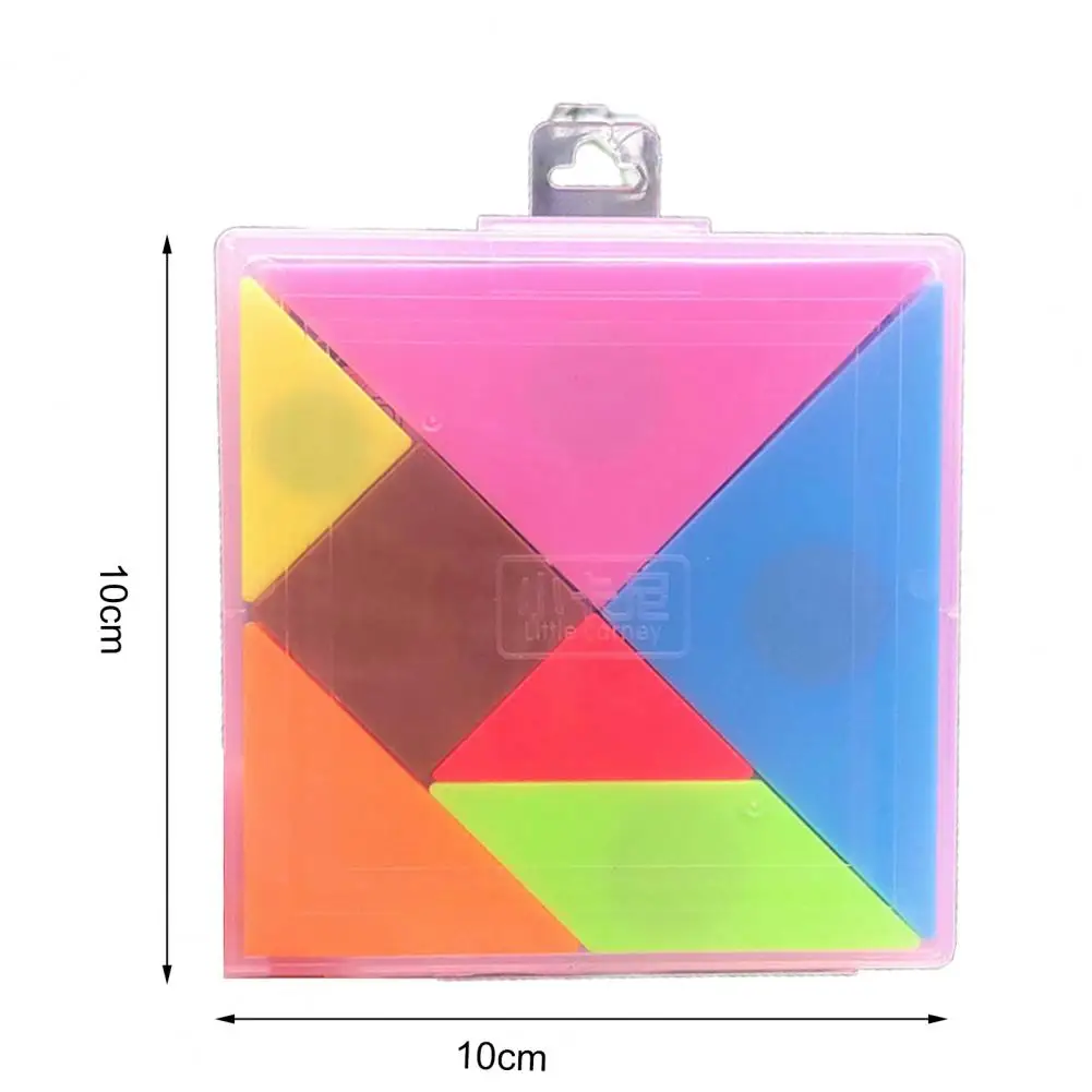 Jigsaw Puzzle Bright Colors Wide Application Fine Craftsmanship Tangram Puzzle for Kindergarten
Jigsaw Puzzle Bright Colors Wide Application Fine Craftsmanship Tangram Puzzle for Kindergarten