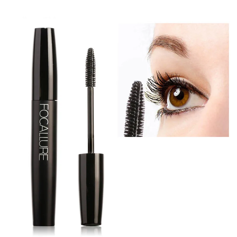 

Sdotter FOCALLURE Curled Lashes Lengthening Mascara Waterproof Long-wearing Black Lash Eyelash Extension Eye Lashes Brush Beauty